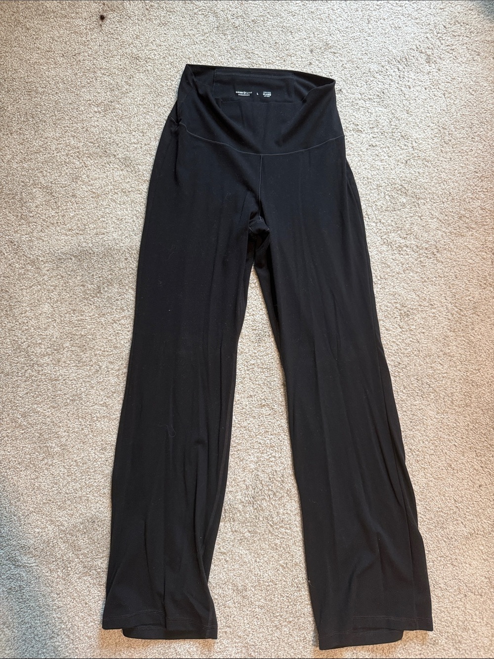 Old Navy Black Wide-Leg Lounge Pants